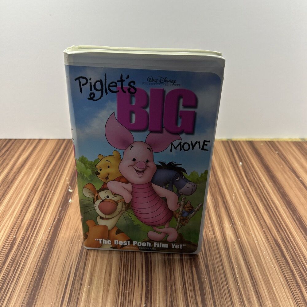 Piglet's Big Movie (VHS, 2003) Clamshell
